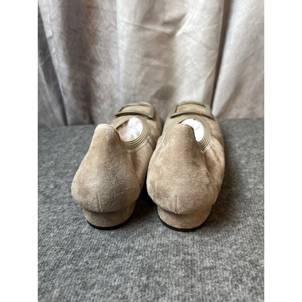 L'Amour Des Pieds Floella Leather Pumps Dark Taupe Color Size 8M - Picture 5 of 9